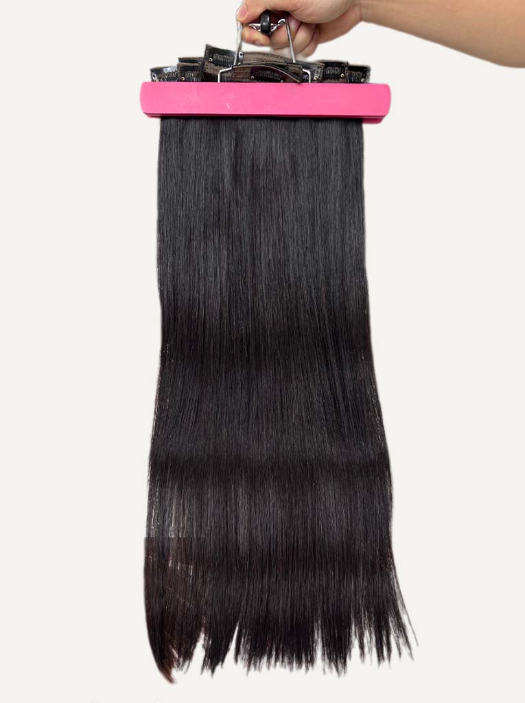 Velline straight clip-in set